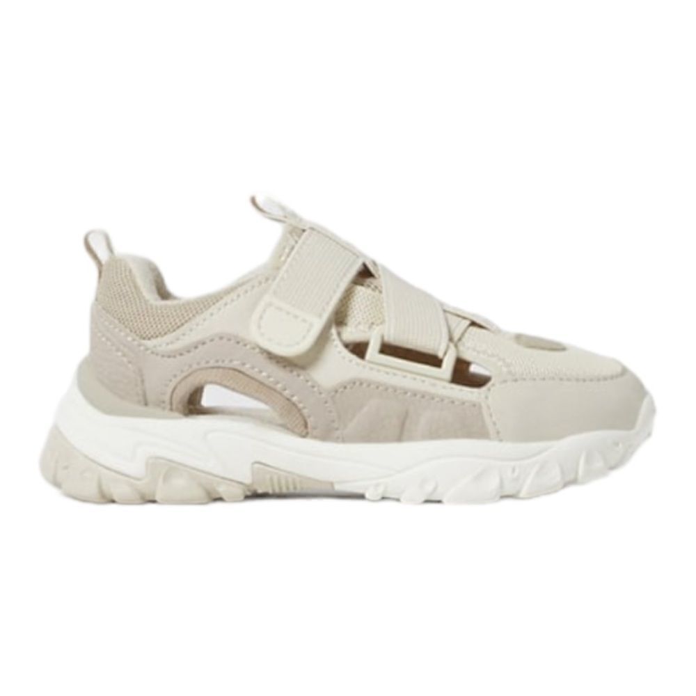 ZARA Kids | Off White | OPEN TECHNICAL SNEAKERS - Picture 4 of 7